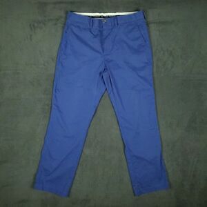 Tailorbyrd Collection Men's Chino Size 34/30 Straight Leg Blue Pants Preppy Golf